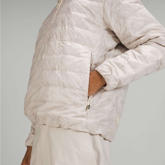 Lululemon lab transparent water resistant half zip size S puffer jacket - Picture 4 of 6